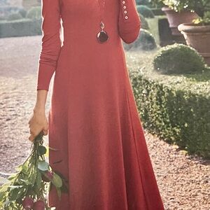 SOFT SURROUNDINGS Jackie Knit DressElegant